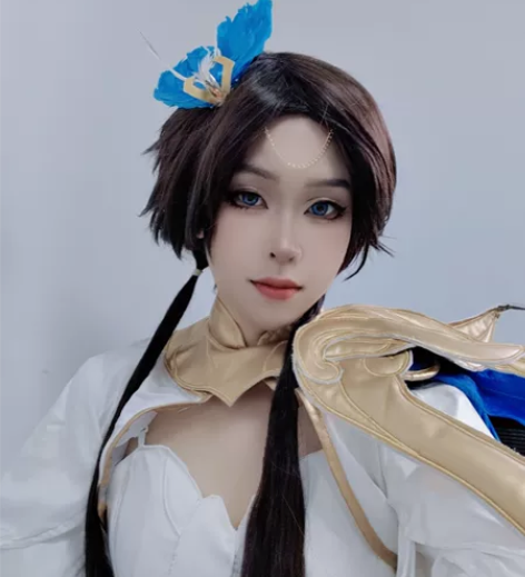 【出租】虞姬cos王者荣耀虞姬云霓雀翎co...