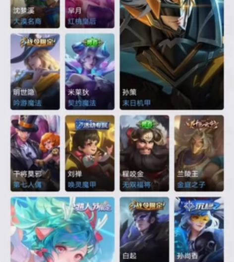 王者号 好几个标 打野号一个典藏 凤求凰 ...