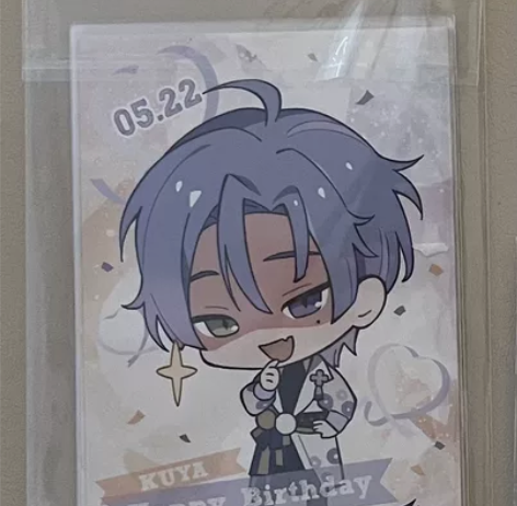 【出】新世界狂欢 玖夜一周年生日卡 谷子 ...