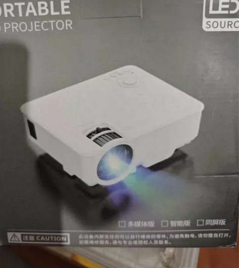 投影仪家用投影机手机智能高清3D宿舍投影仪...