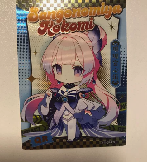 原神珊瑚宫心海Qr正版无瑕卡片 感兴趣的话...