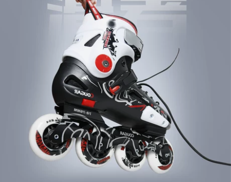 美洲狮 轮滑鞋成人男女大学生溜冰鞋直排轮旱...