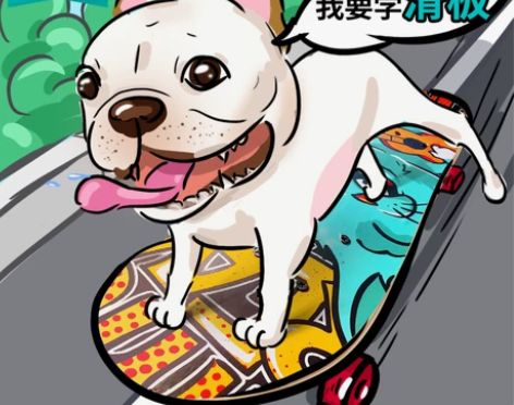 TT滑板宠物滑板法斗犬英斗狗狗专业陆冲板法...