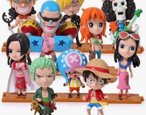 【优质手办】68代10款海贼王手办路飞索隆...