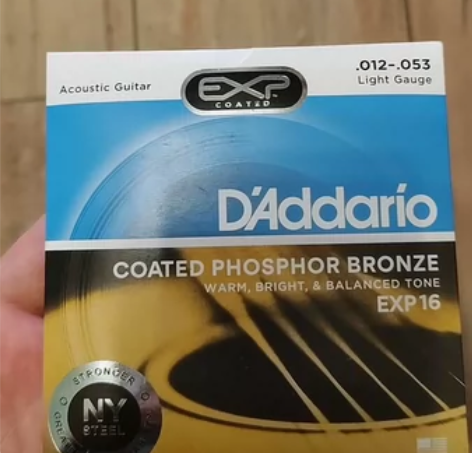 达达里奥吉他琴弦美产正品 EXP16民谣吉...