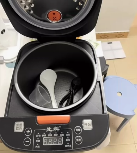 先科老牌子电饭煲5L大容量家用多人智能蒸煮...