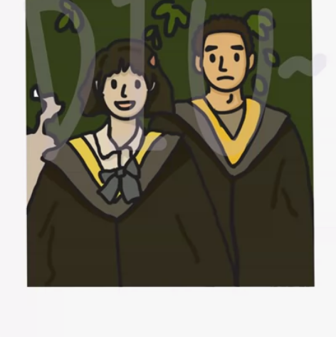 豆豆眼画风 定制ins风漫画人物真人照片转...