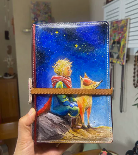 纯手工，童年梦想【小王子】 A6版本手账本...