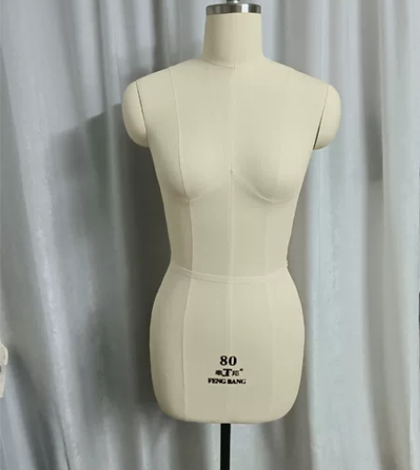 奉邦立体裁剪女半身80人台服装设计打板教学...