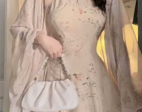 新中式旗袍清冷中国风时尚设计感古风元素衣服...