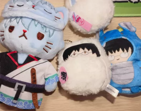 【出】坂田银时movic毛绒，志村新八龙年...