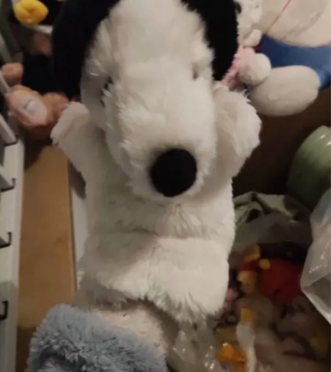 史努比手偶 默认微瑕喜欢私信看细节Snoo...