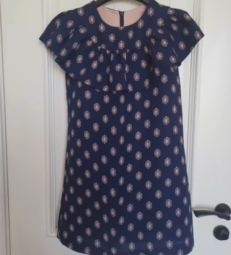 five plus 女士无袖荷叶边连衣裙 ...