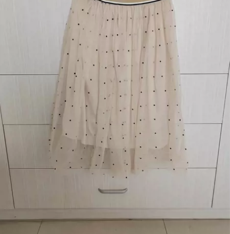 乐町LEDIN网纱半身裙蓬蓬裙波点公主裙，...