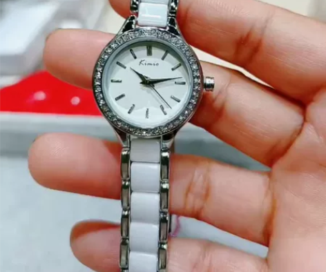抢购双11 kimio陶瓷手表女ins轻奢...