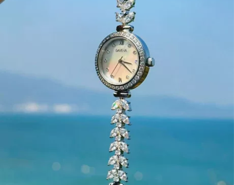 #高端商务腕表 Davena蒂玮娜美人鱼石...