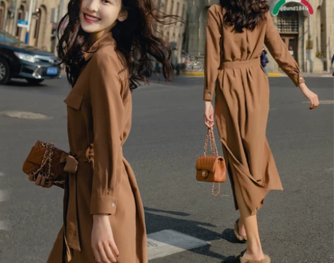 连衣裙女夏2018新款极简主义慵懒风雪纺衬...