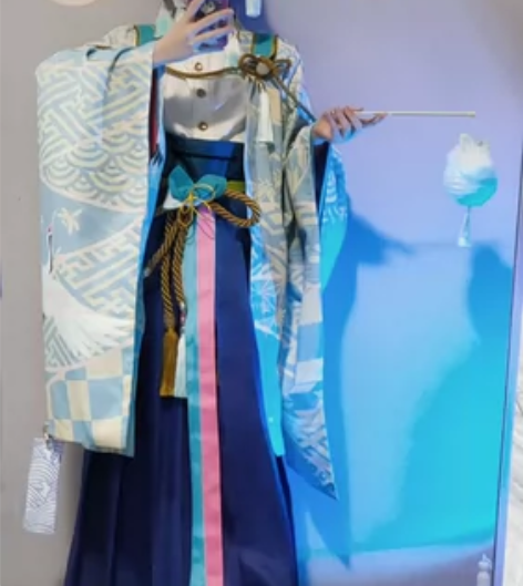 初兽猫花子君大正洋装cos?假发 有外套有...