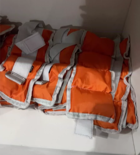 维秘跑步负重绑腿沙袋儿童拉丁舞蹈练功专用沙...