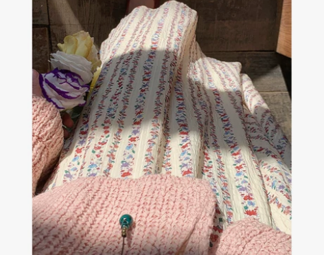 高腰碎花半身裙女春秋显瘦百搭a字长裙