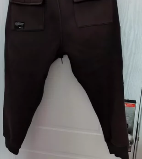 马切达原创冬季男士日系加绒加厚宽松运动休闲...