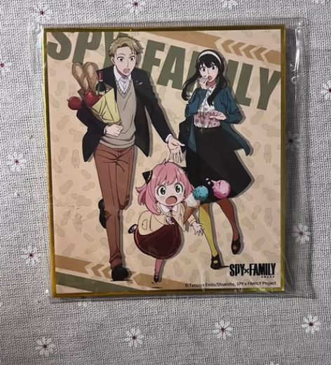 间谍过家家星河动漫色纸 仅拆未摆 默认初伤...