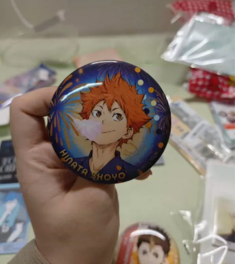 排球少年星河动漫 日向浴衣和服吧唧有瑕无包...