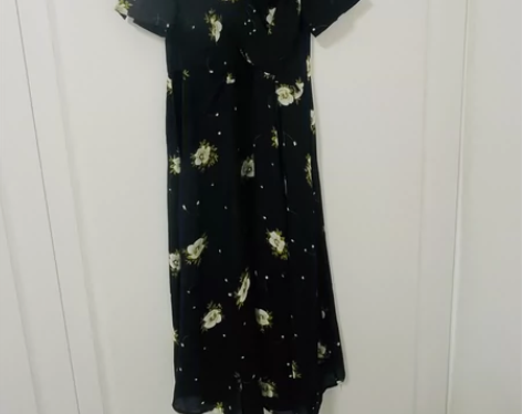 冰丝雪纺连衣裙2023新款淑女高端洋气质大...