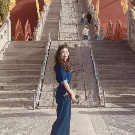 牛仔工装连体裤，适合168+小姐姐 感兴趣...