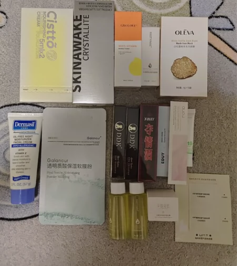 【一堆28包邮】闲置化妆品打包 图片上这些...