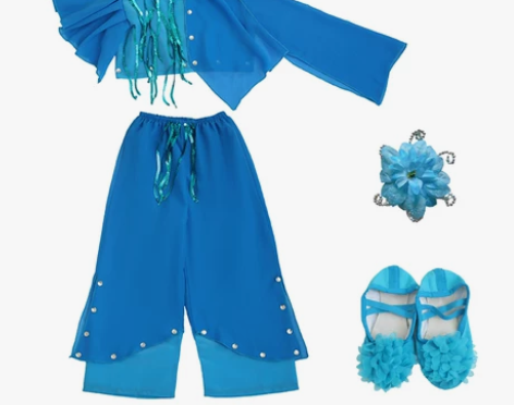 月亮和我说句悄悄话演出服装童忆舞蹈服凳子道...