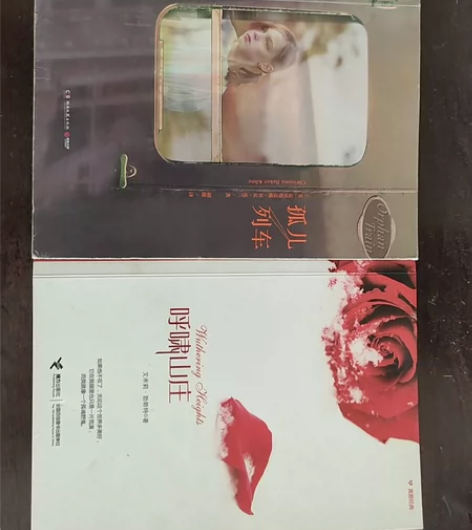 孤儿列车8元，8成新。呼啸山庄5元，9成新...