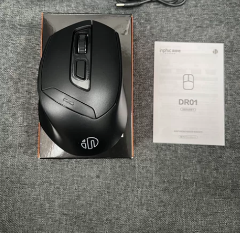全新英菲克DR01无线蓝牙三模充电鼠标，大...