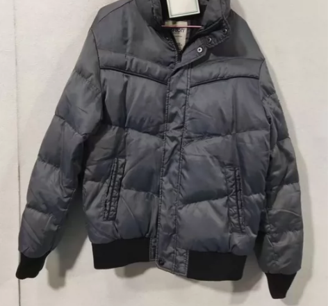 YISHION男士羽绒服 m码  衣长68...