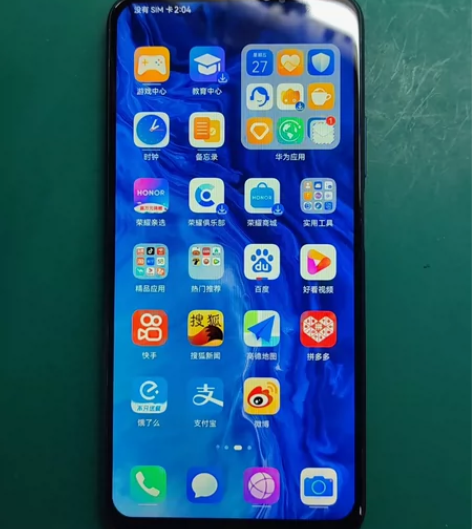 华为荣耀9x蓝色95新6+128g全网通靓...