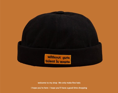 春夏韩版雅痞无檐瓜皮帽女日系复古时尚情侣学...