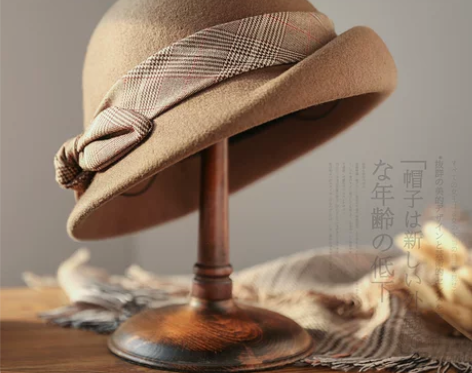【上新价】羊毛帽子女秋冬季百搭贝雷帽女士英...