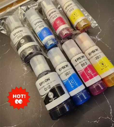 爱普生002号墨水，一套4色，能拍就有货，...