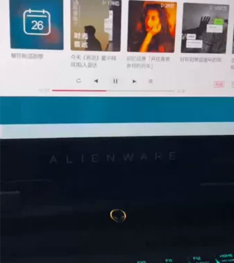 外星人M17笔记本 使用三年，外放喇叭有电...