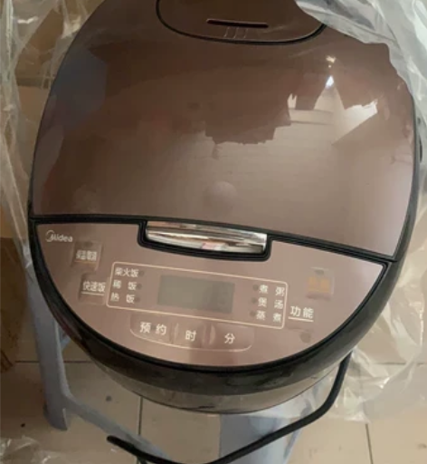 厦门闲置，美的电饭煲家用4L电饭锅迷你，美...