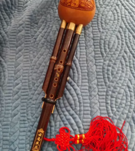 葫芦丝 降b调   小学生用 几乎全新(没...