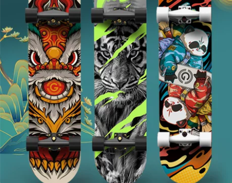 滑板初学者专业板10儿童滑板车6一12岁成...