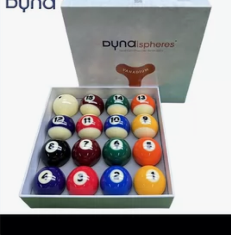 XC比利时黛纳斯菲美式台球子中式黑八8九球...