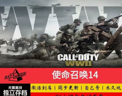 steam使命召唤14:二战在线DLC大型...