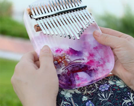 拇指琴手指琴初学者卡林巴17音21音女生水...