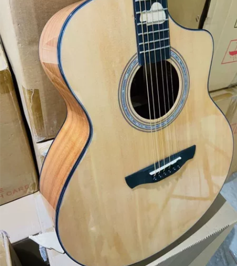 卖云杉桃花芯41寸民谣吉他木吉他 标价为全...