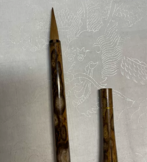 纯狼毫毛笔，秦笔，湖州毛笔，梅鹿竹，白花梅...