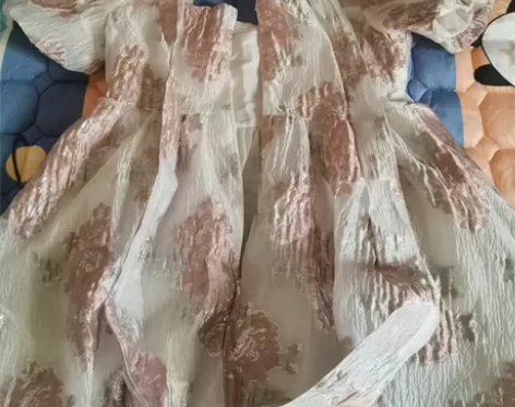 大学生出闲置公主裙 甜美玫瑰碎花裙连衣裙 ...