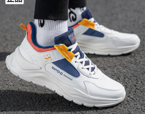 【100%全新】361男鞋皮面运动鞋，年前...