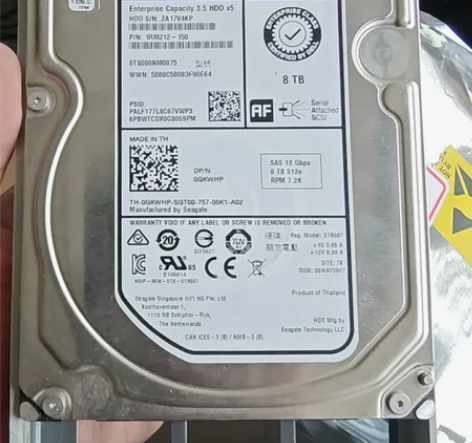 8T硬盘  sas  7.2k   Del...